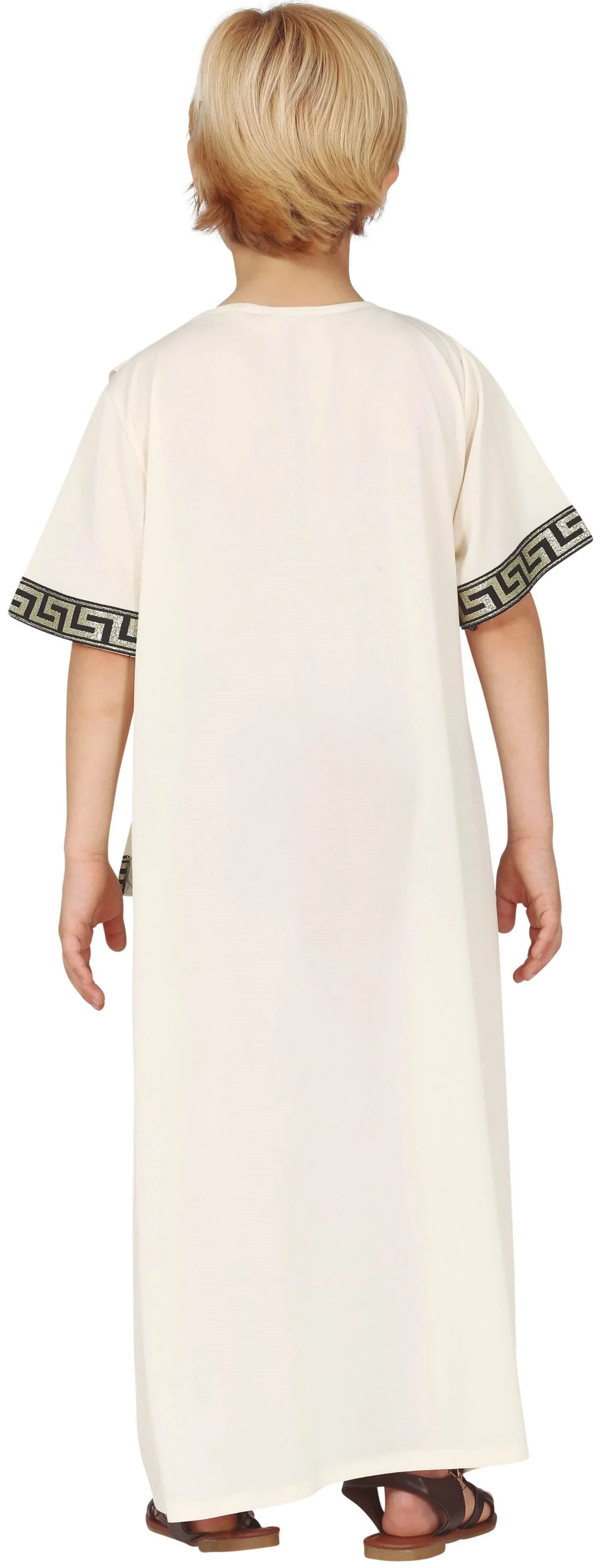 Disfraz de Romano Blanco para Niño Senadores Romanos Guirca